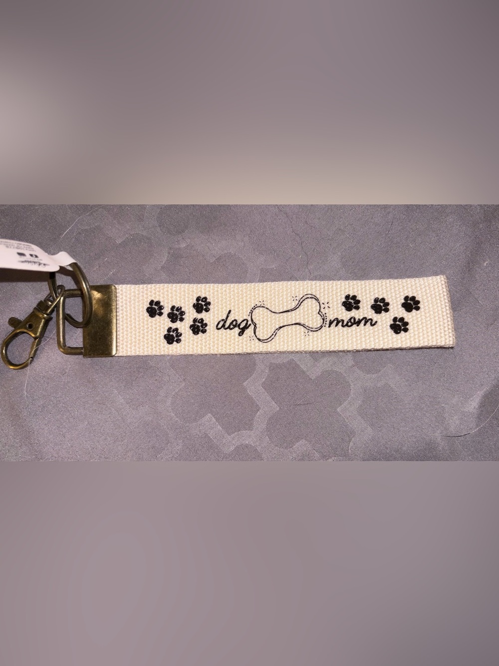 Dog Mom Bag Charm or Keychain